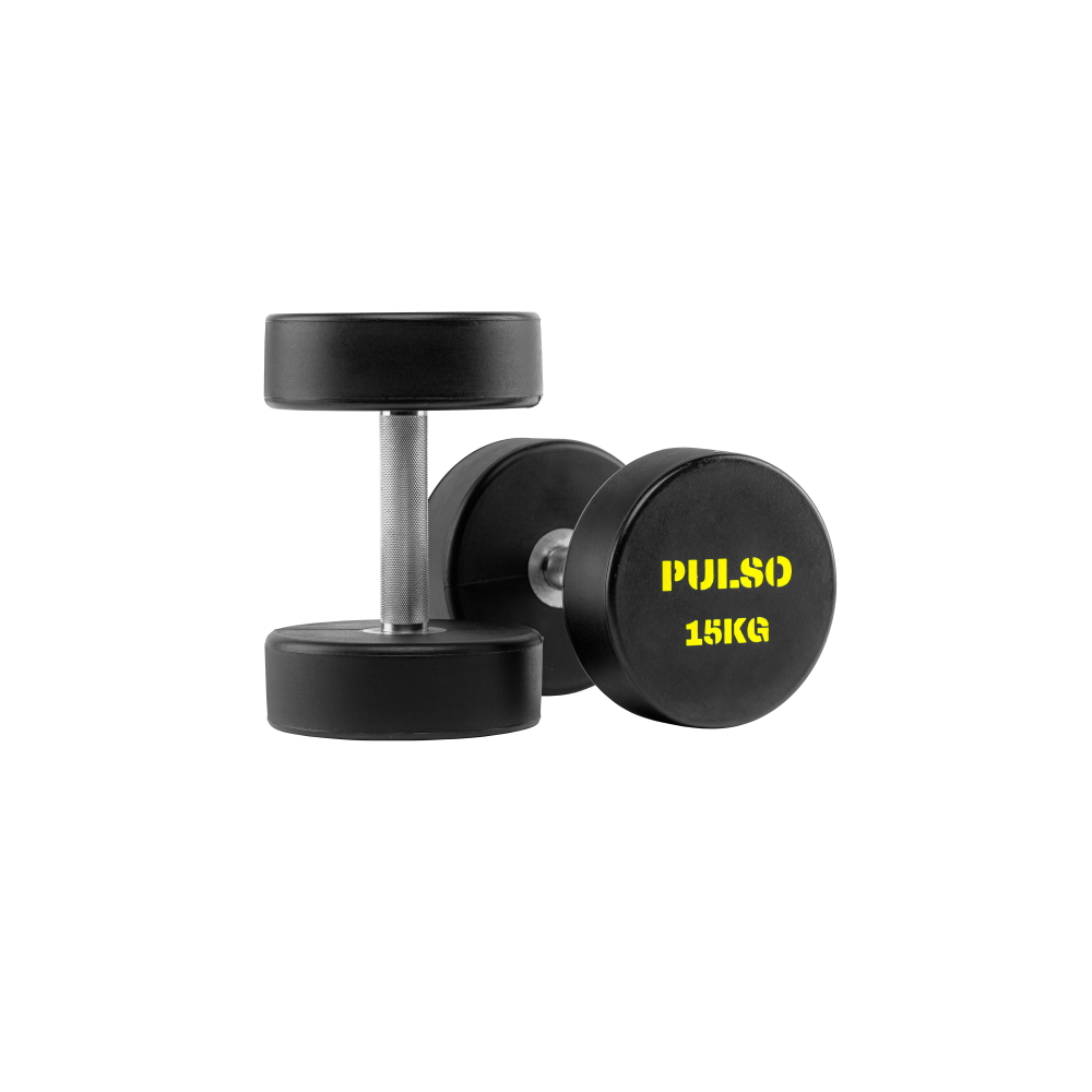 Гантел 15 кг уретановые PulsoGym URD15